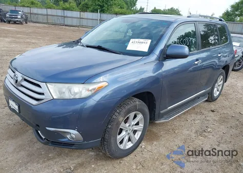 2011 Toyota Highlander Base V6/Se V6 from USA, damaged, VIN 5TDBK3EH0BS041425